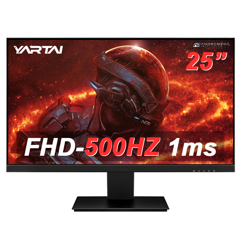 25 Inch 1K-500HZ-1ms High Brush Gaming Monitor